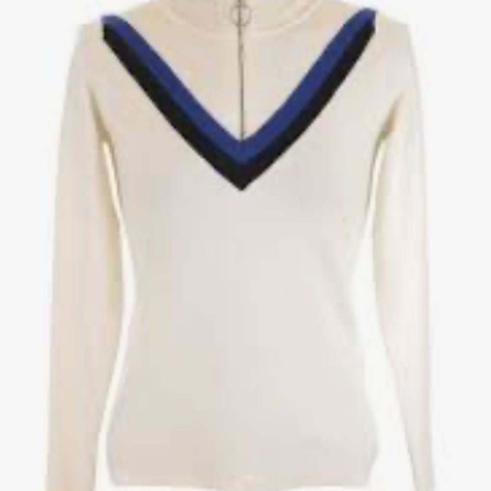 SANDRO Long Sleeve Hooded Sweater